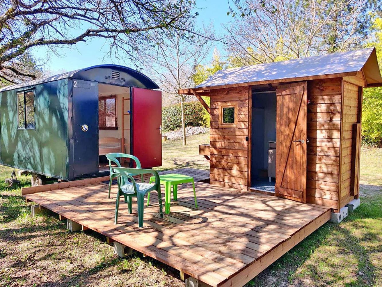 Camping La Vaugelette - Drome Montclar-sur-Gervanne Exterior photo